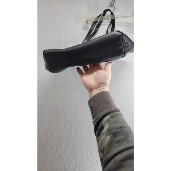 Neiman Marcus Black Handbag 13" Tall 16" Wide - Picture 4 of 7